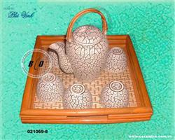 Teaset of Phu VInh ceramics